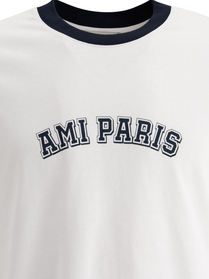 Ami Paris T-Shirts Bianco