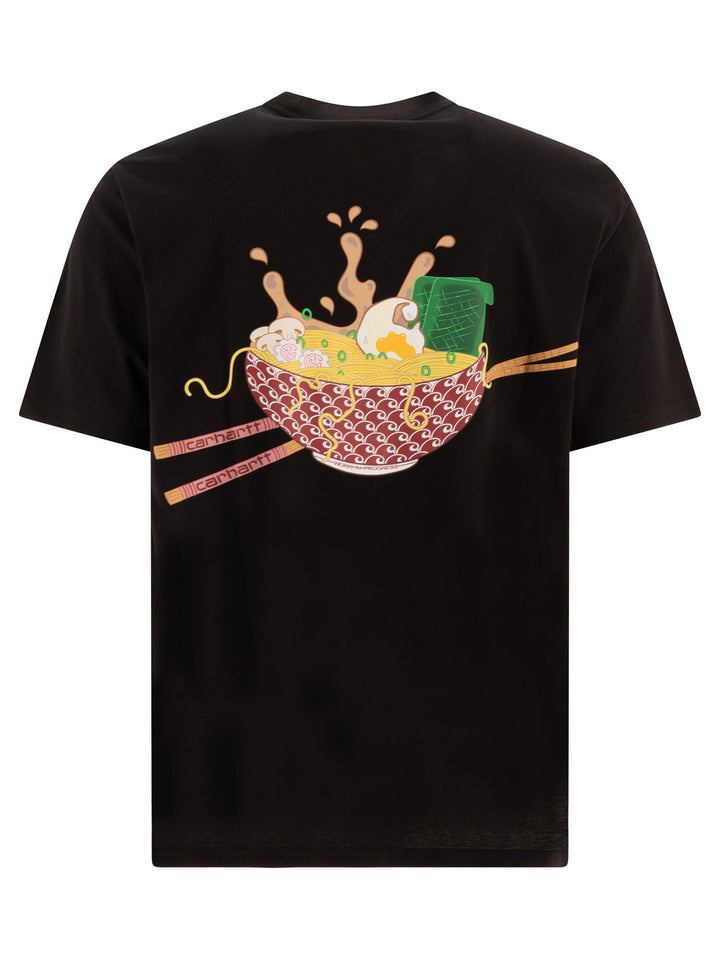 Noodle Soup T-Shirts Nero