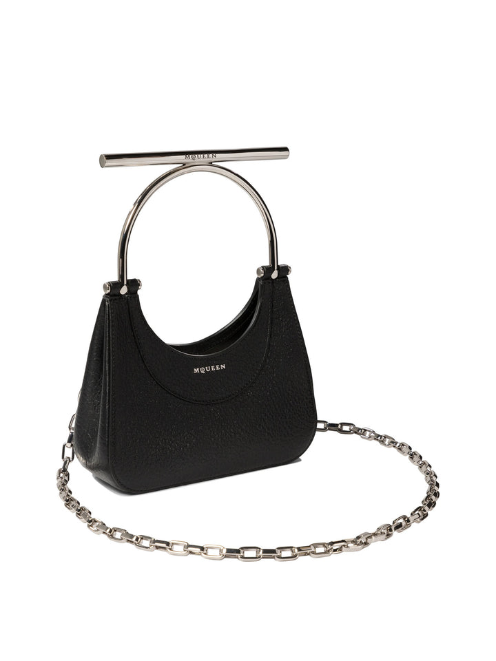 Mini Cross-Bar Handbags Nero