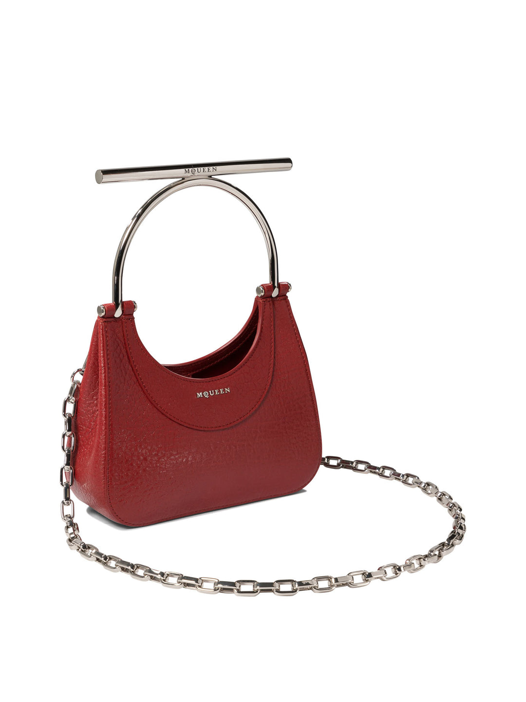 Mini Cross-Bar Handbags Rosso