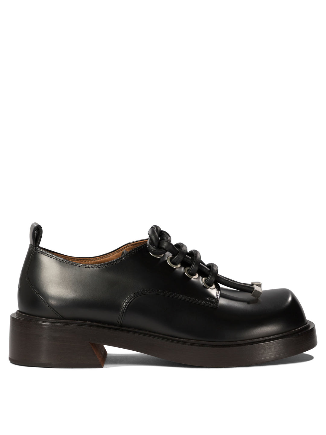 Lace-Up Derby Shoes Lace-Up Shoes Nero