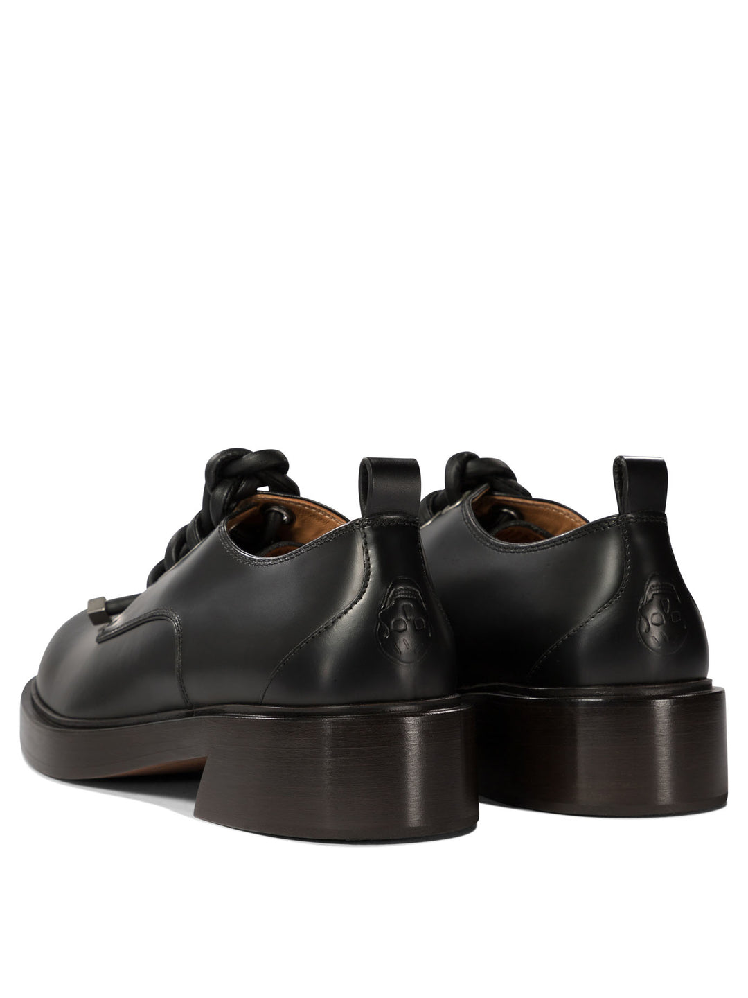 Lace-Up Derby Shoes Lace-Up Shoes Nero