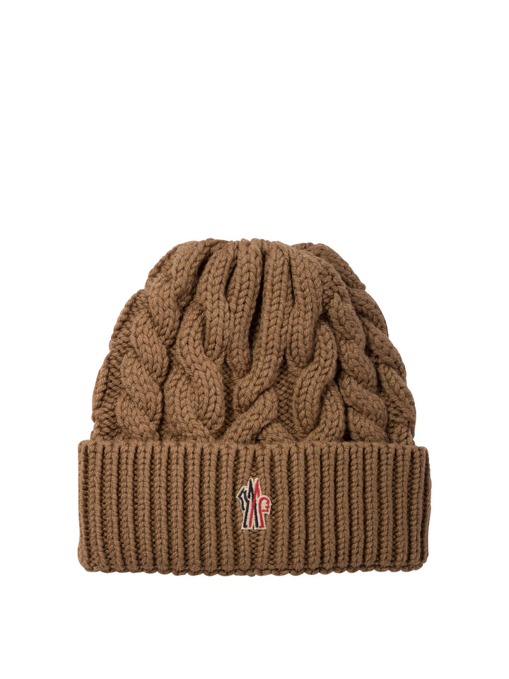 Wool Beanie Cappelli Marrone