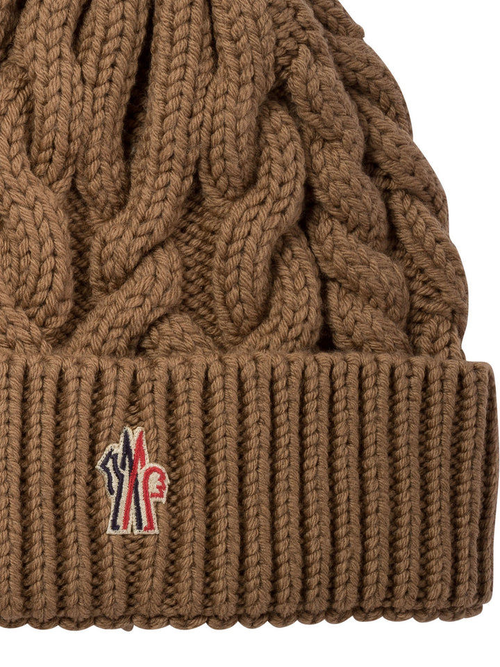 Wool Beanie Cappelli Marrone