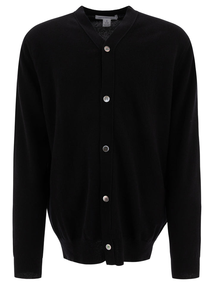 Wool Cardigan Knitwear Nero