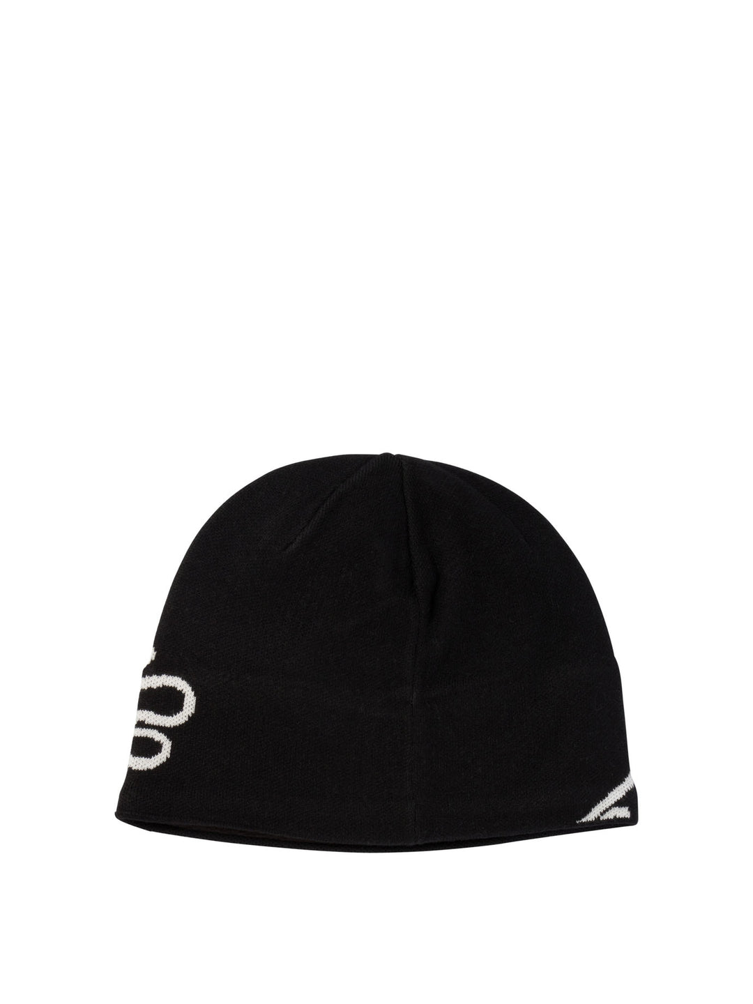 Knit Beanie Cappelli Nero