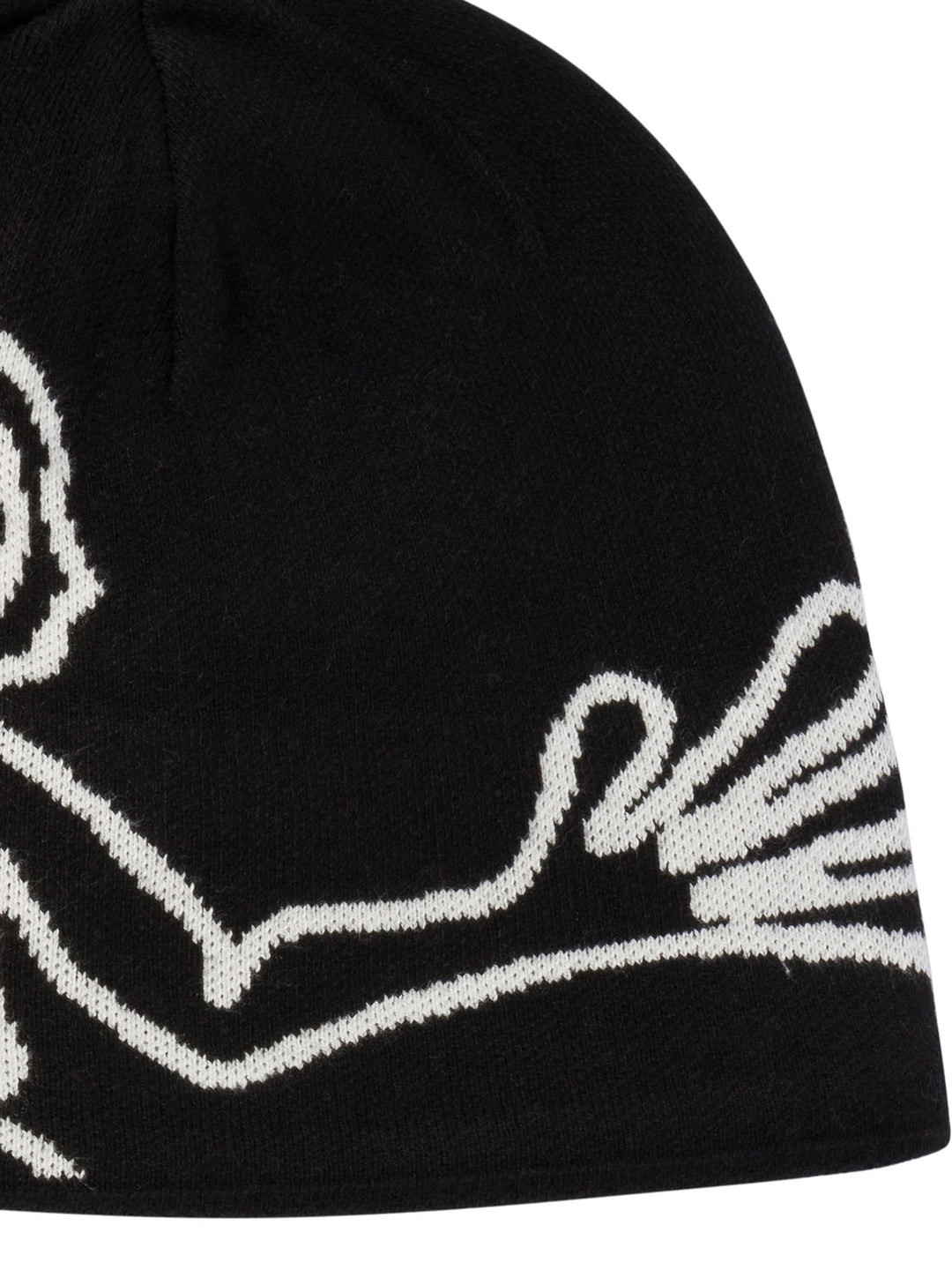 Knit Beanie Cappelli Nero