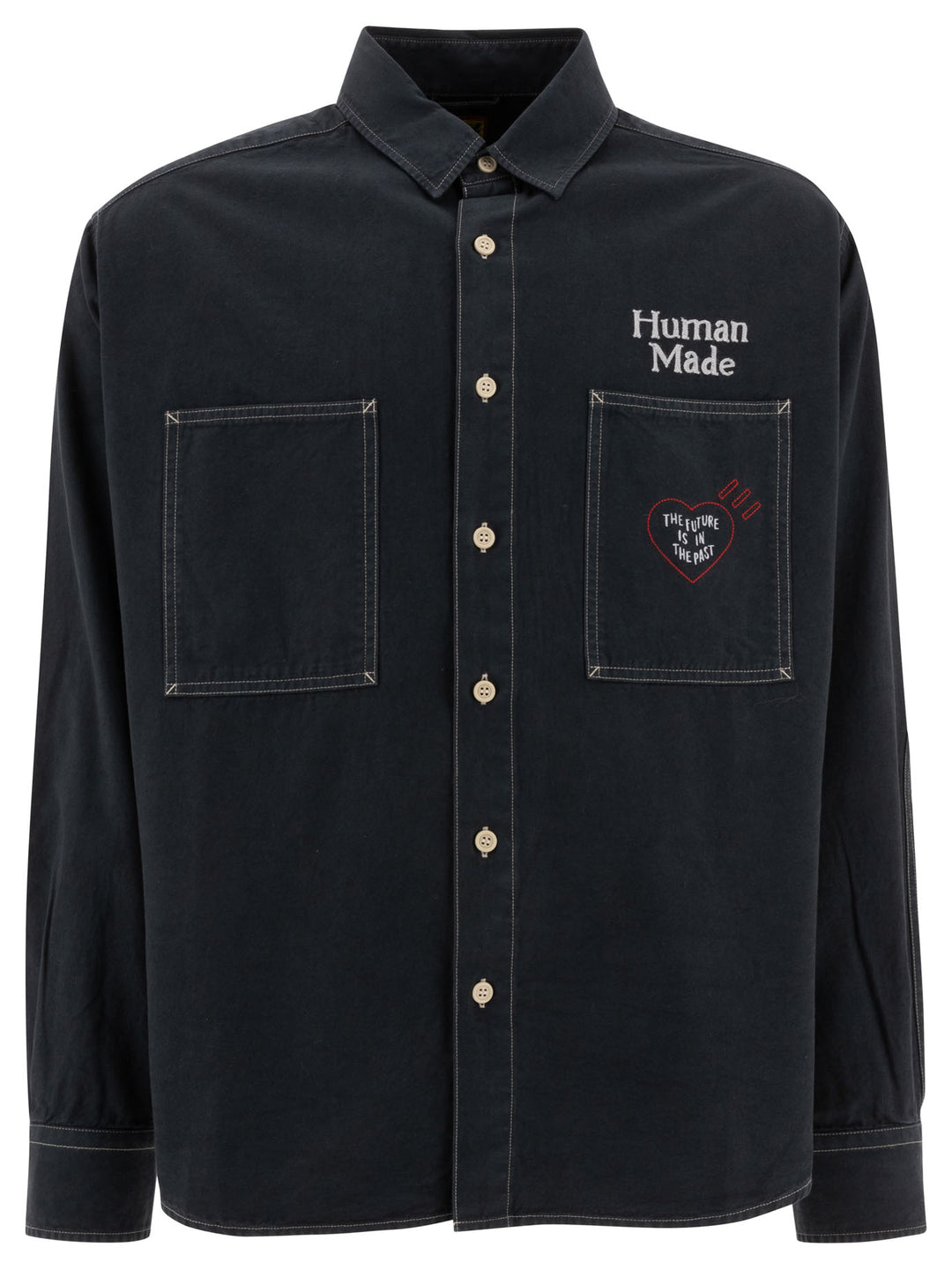 Stitch Work Shirts Nero