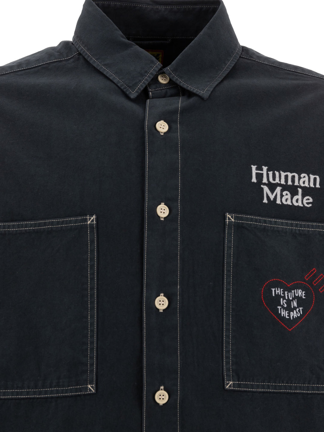 Stitch Work Shirts Nero