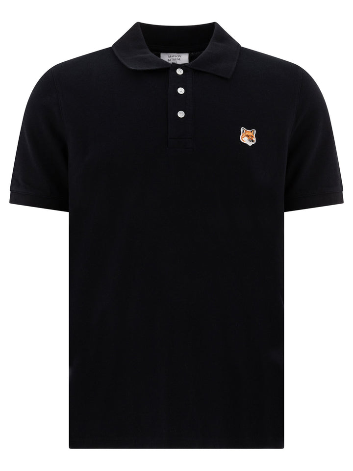 Fox Head Polo Shirts Nero