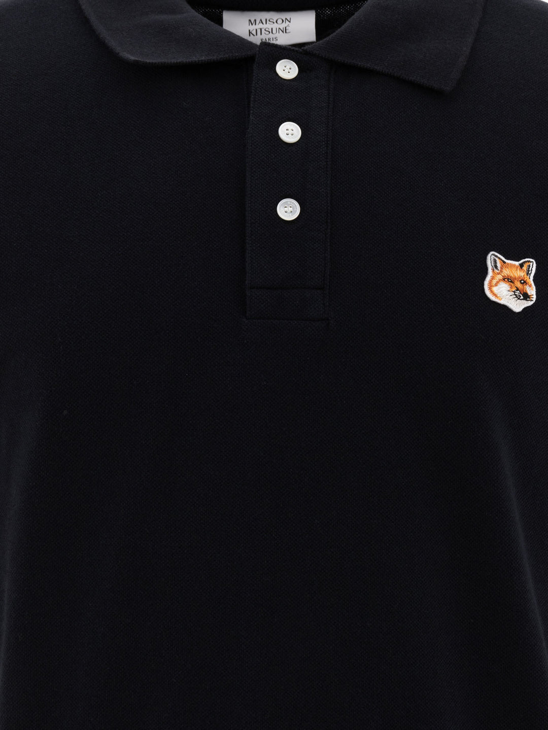 Fox Head Polo Shirts Nero