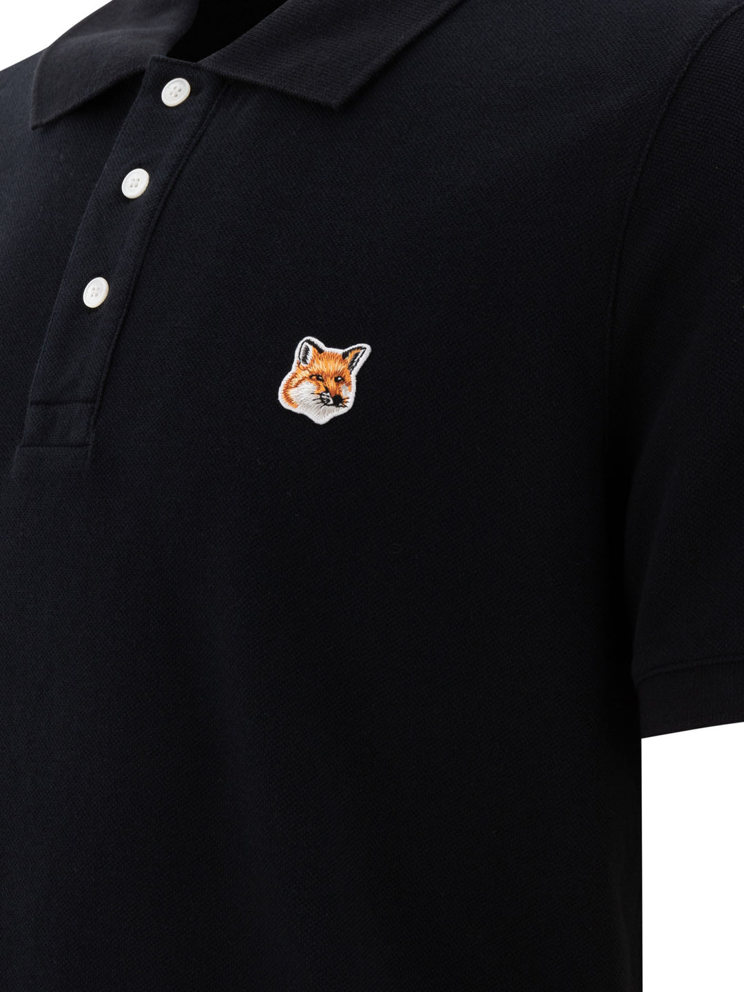 Fox Head Polo Shirts Nero