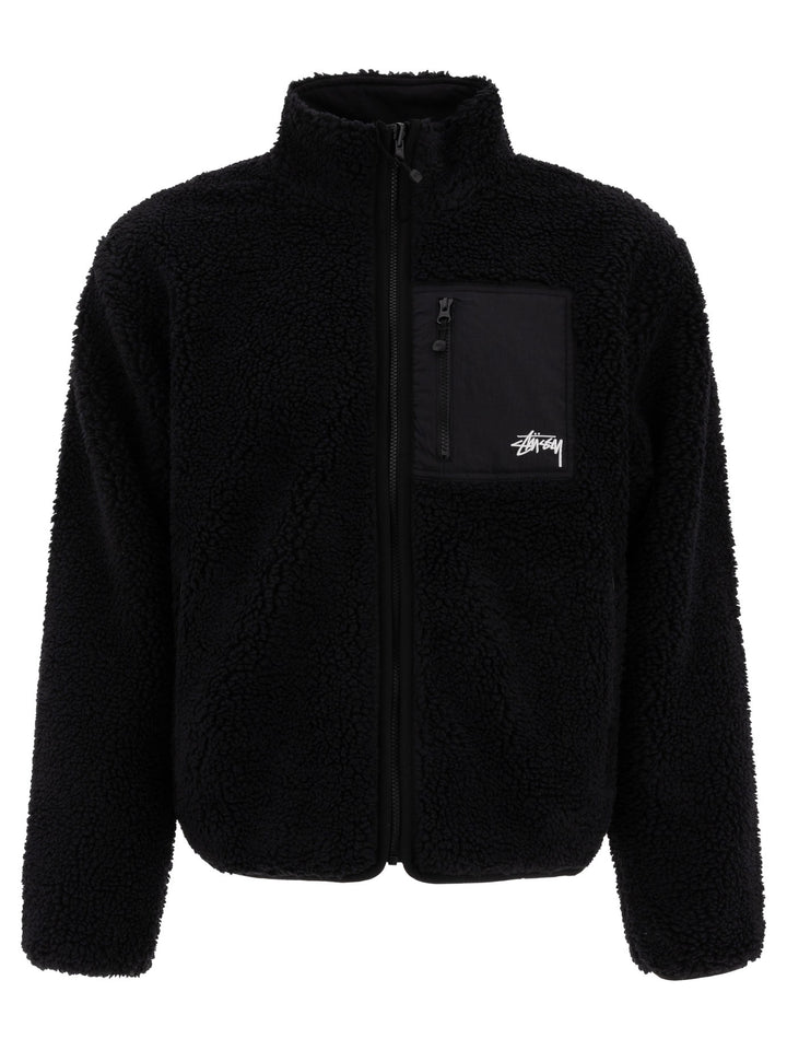 Reversible Sherpa Jacket Giacche Nero