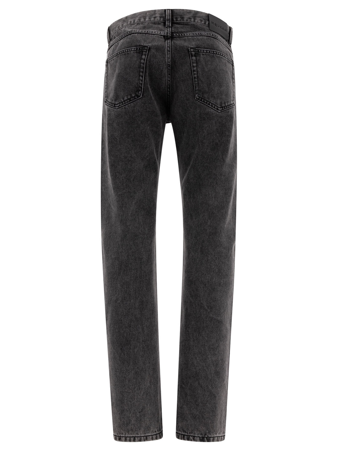 Metal Plate Jeans Nero