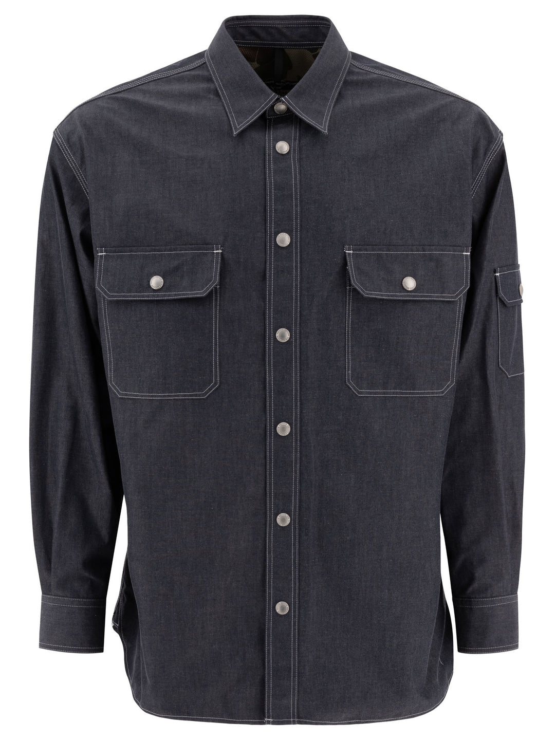 Denim Overshirt Giacche Blu