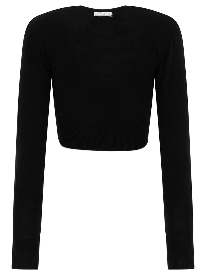 Le Cardigan Spiaggia Knitwear Nero