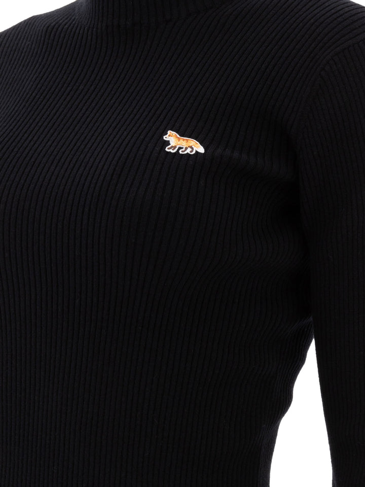 Baby Fox Knitwear Nero