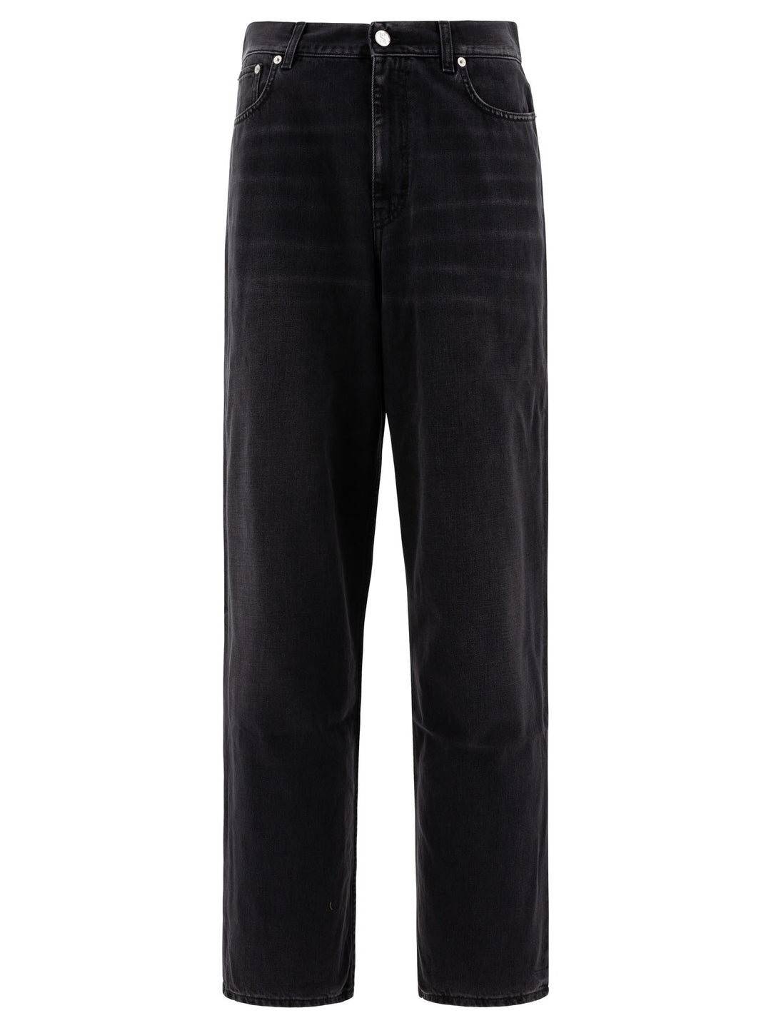 Wide Cut Jeans Nero