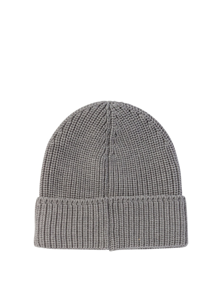 Ribbed Beanie Cappelli Grey