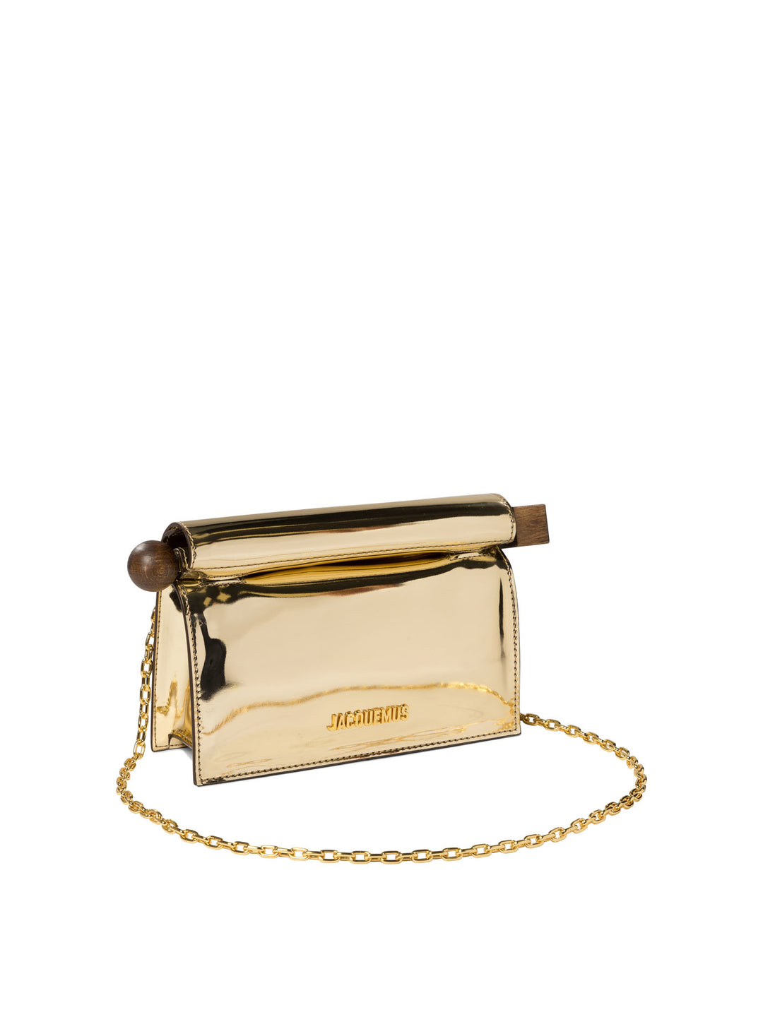 La Petite Pochette Rond Carré Clutches Oro