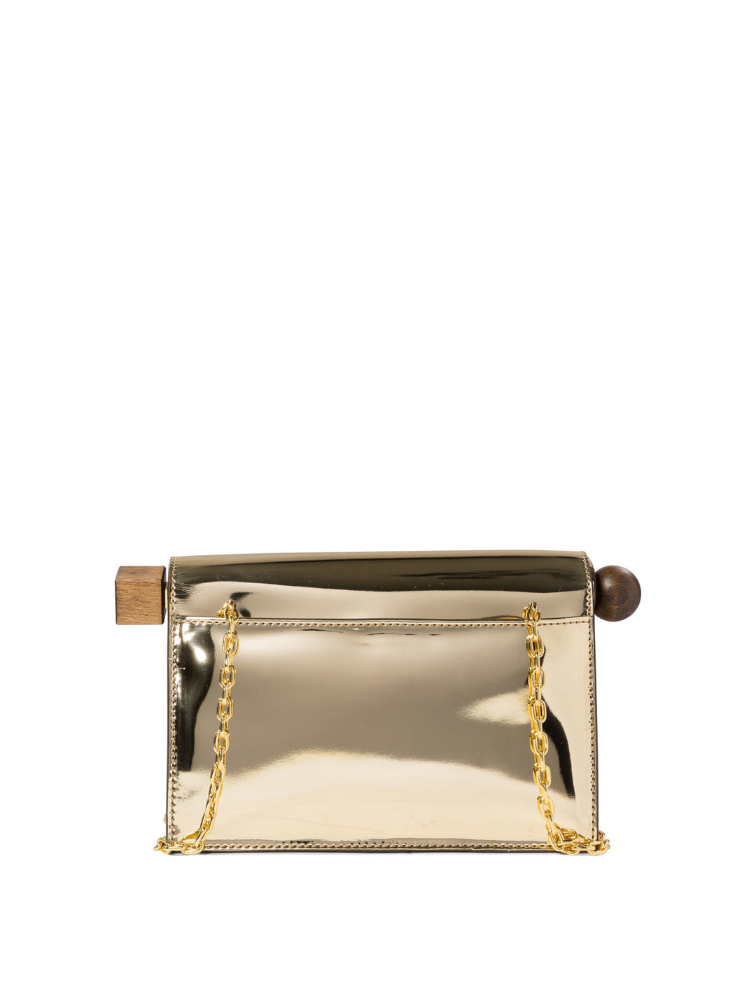 La Petite Pochette Rond Carré Clutches Oro