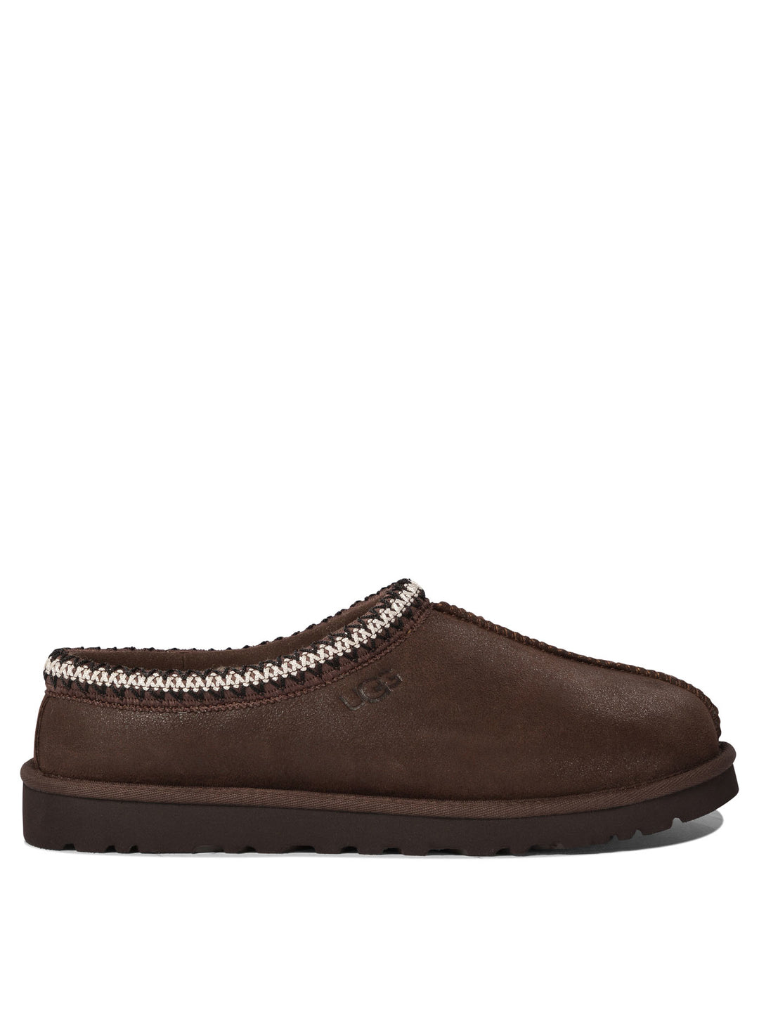 Tasman Distressed Loafers & Slippers Marrone