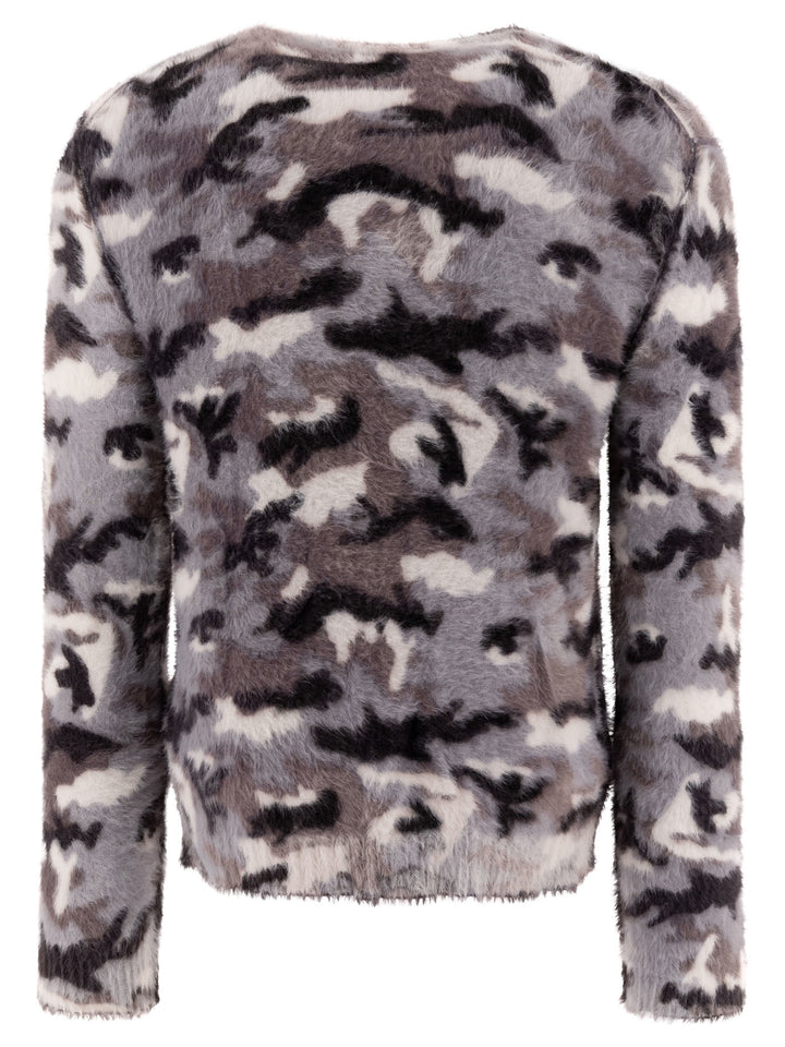 Camouflage Knitwear Grey