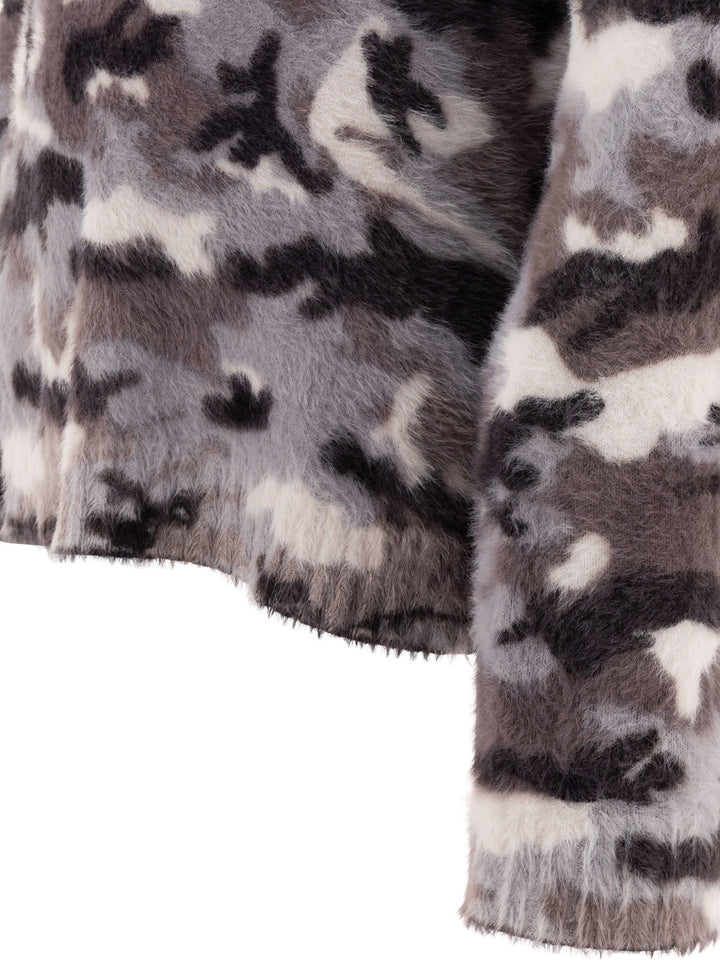 Camouflage Knitwear Grey