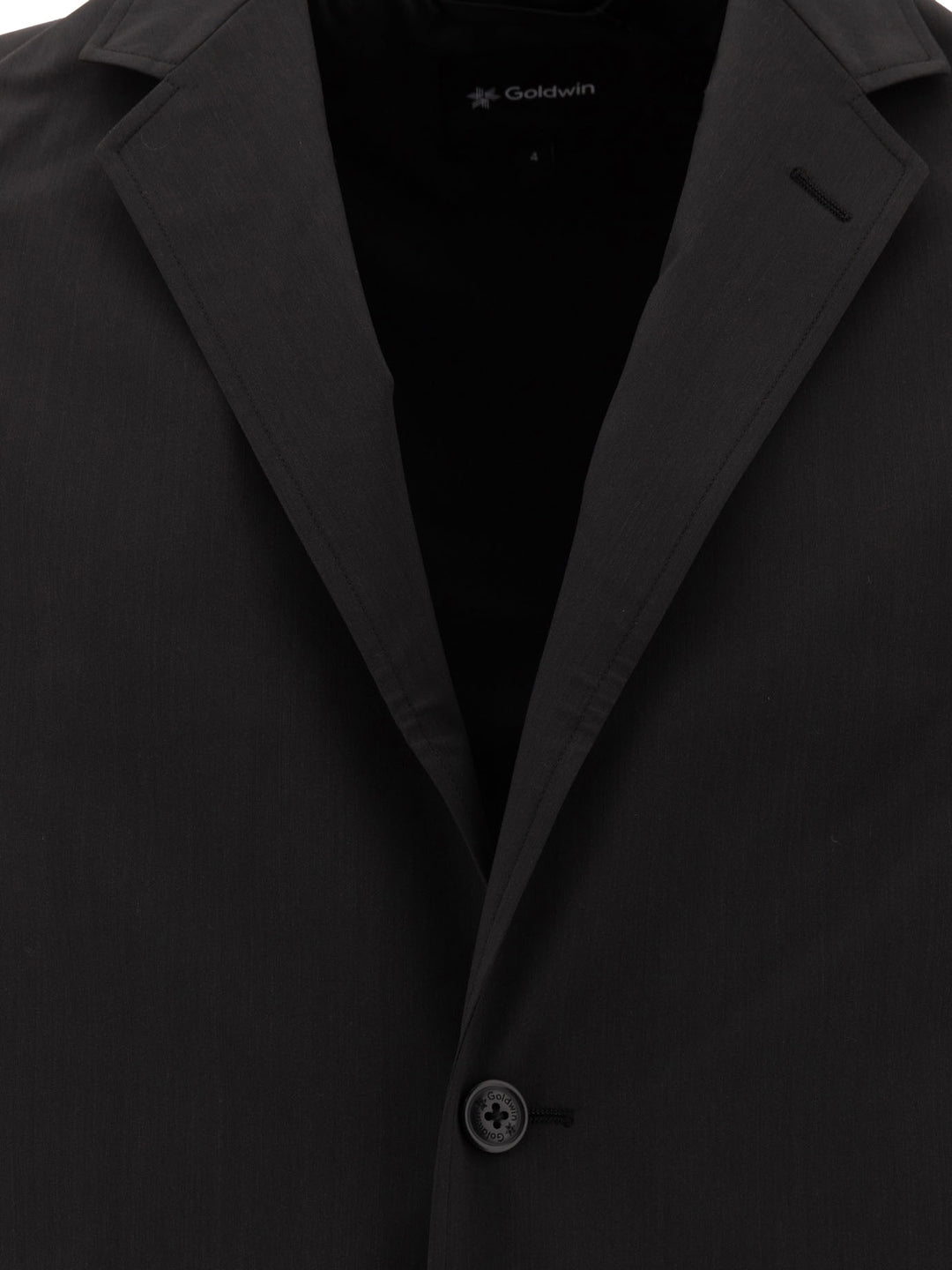 Wool Blend Twill 2b Giacche Nero