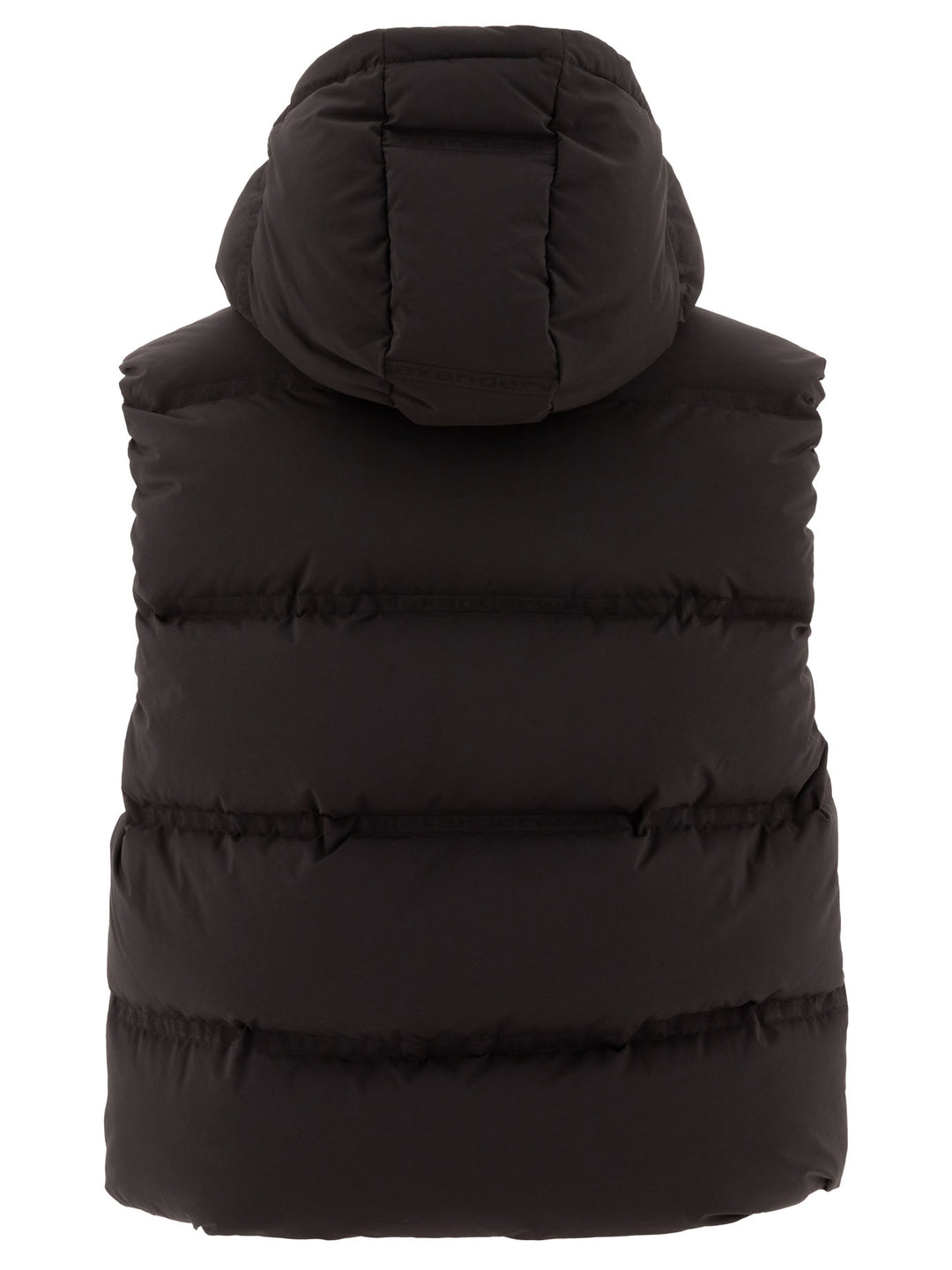 Down Vest With Logo Giacche Nero