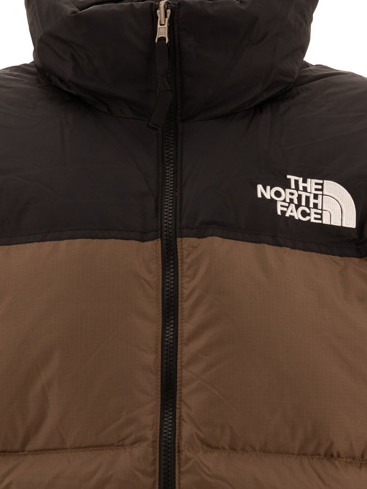 Retro Nuptse 1996 Giacche Marrone