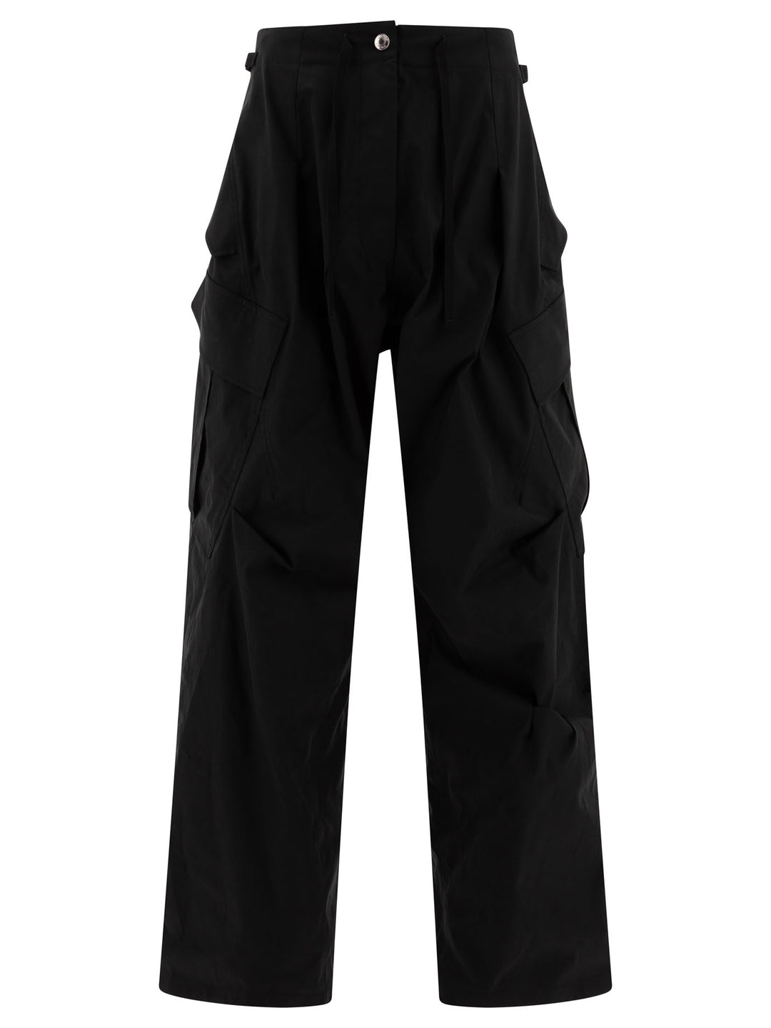 Oversize Cargo Trousers Nero