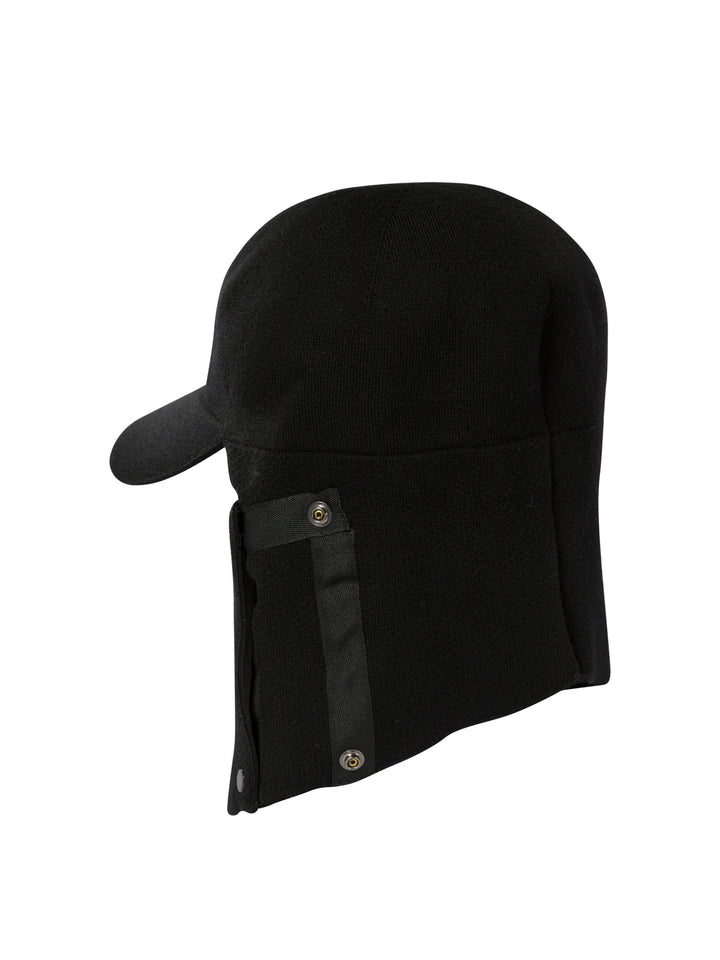 Extrafine Merino Wool Hat Cappelli Nero