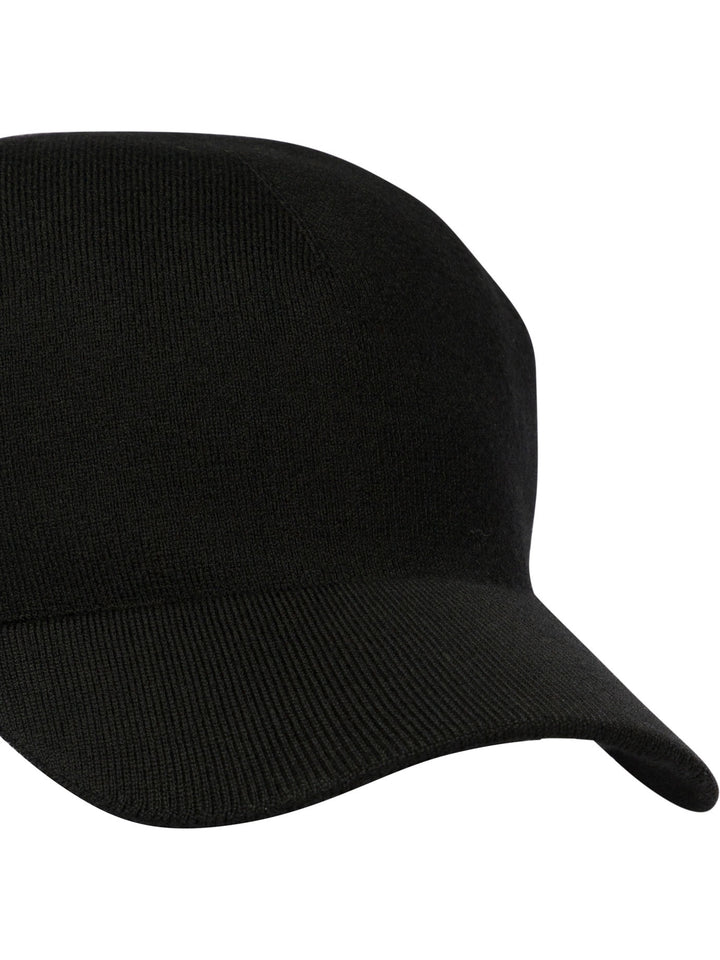 Extrafine Merino Wool Hat Cappelli Nero