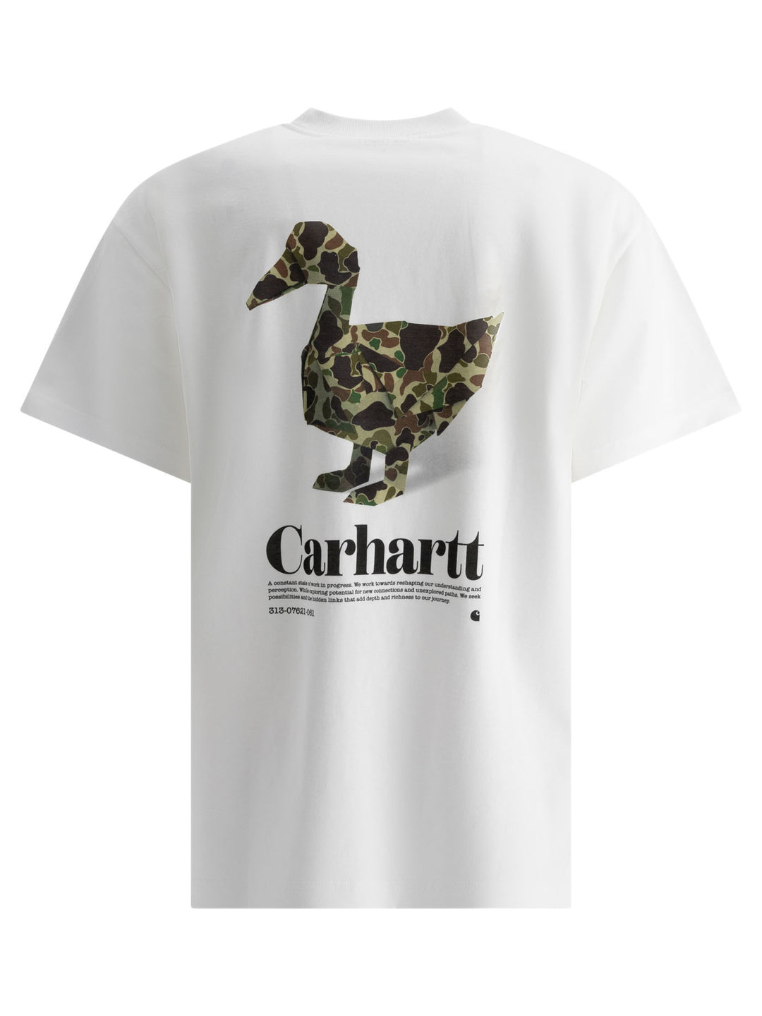 Fold Duck T-Shirts Bianco