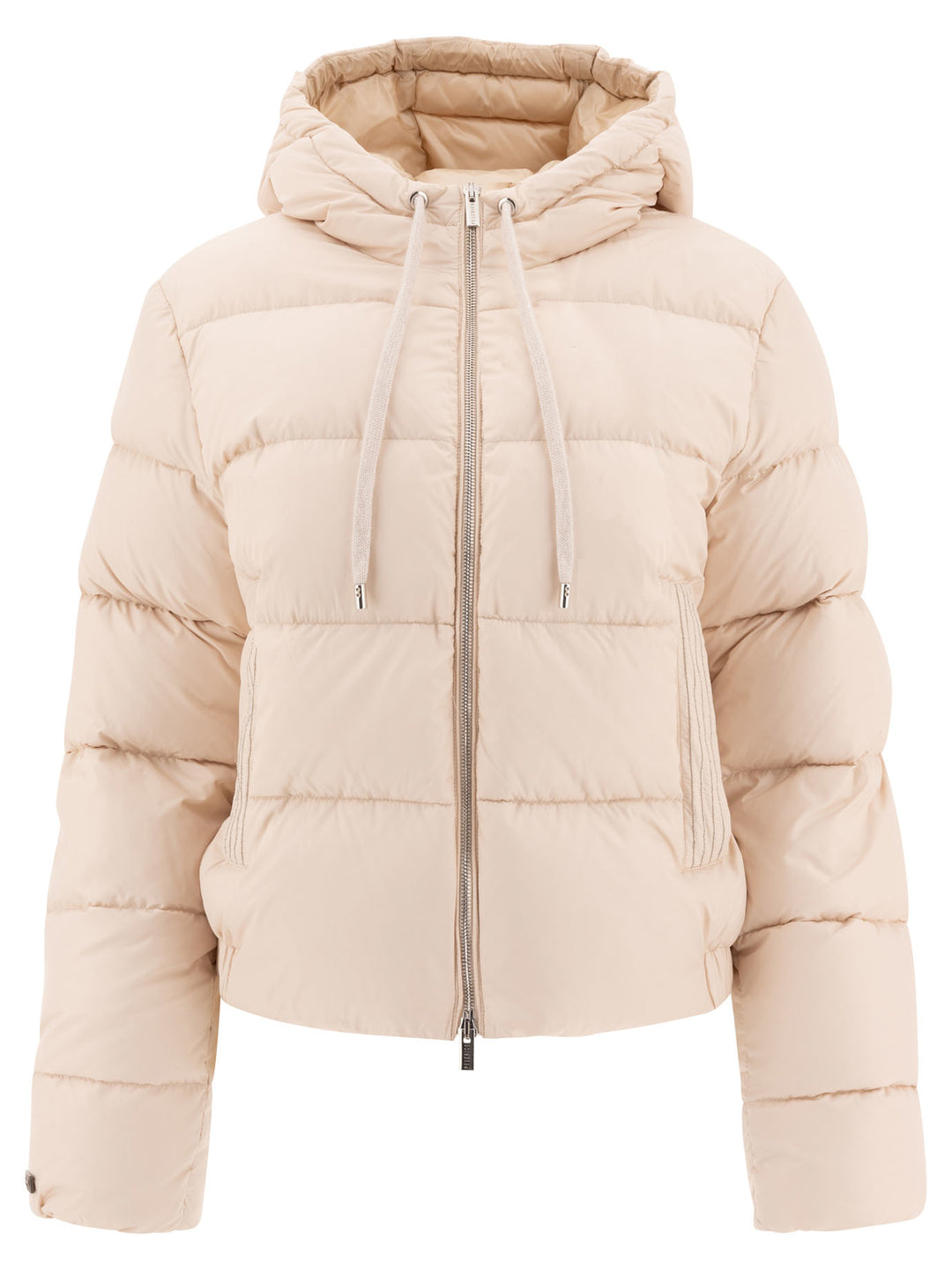 Down Jacket With Punto Luce Giacche Rosa