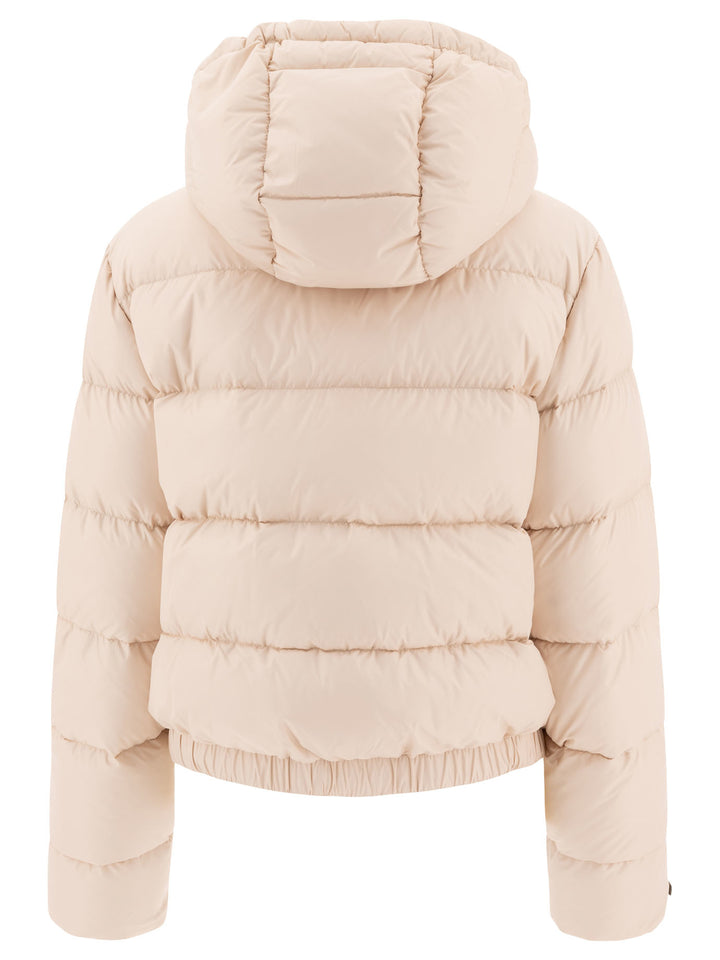 Down Jacket With Punto Luce Giacche Rosa