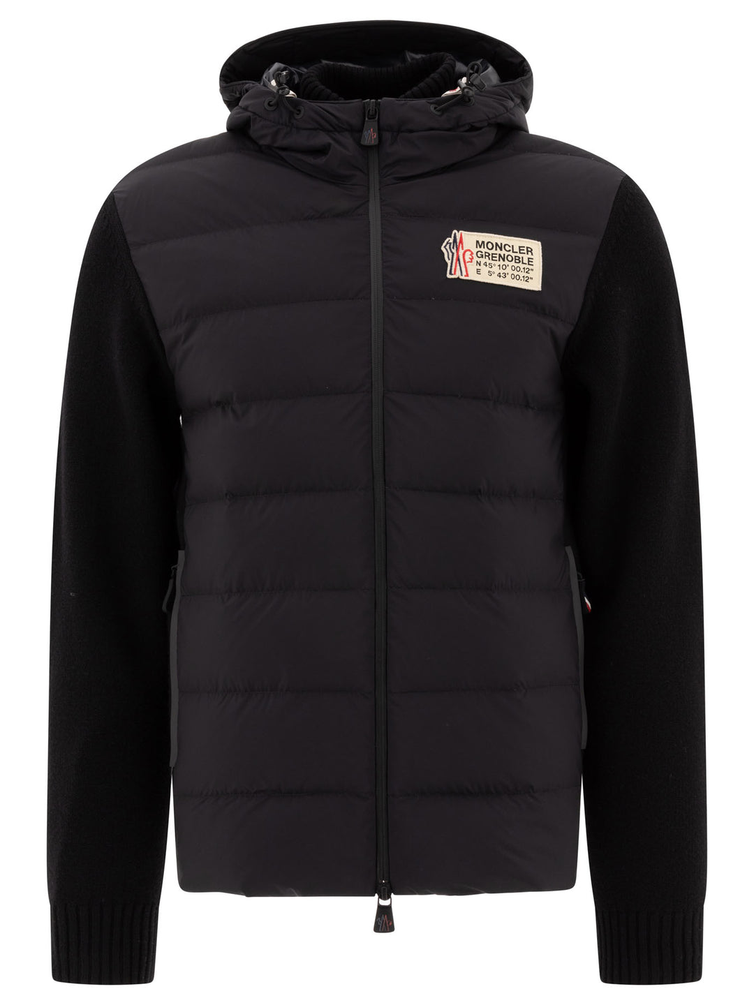 Tricot Down Jacket Giacche Nero