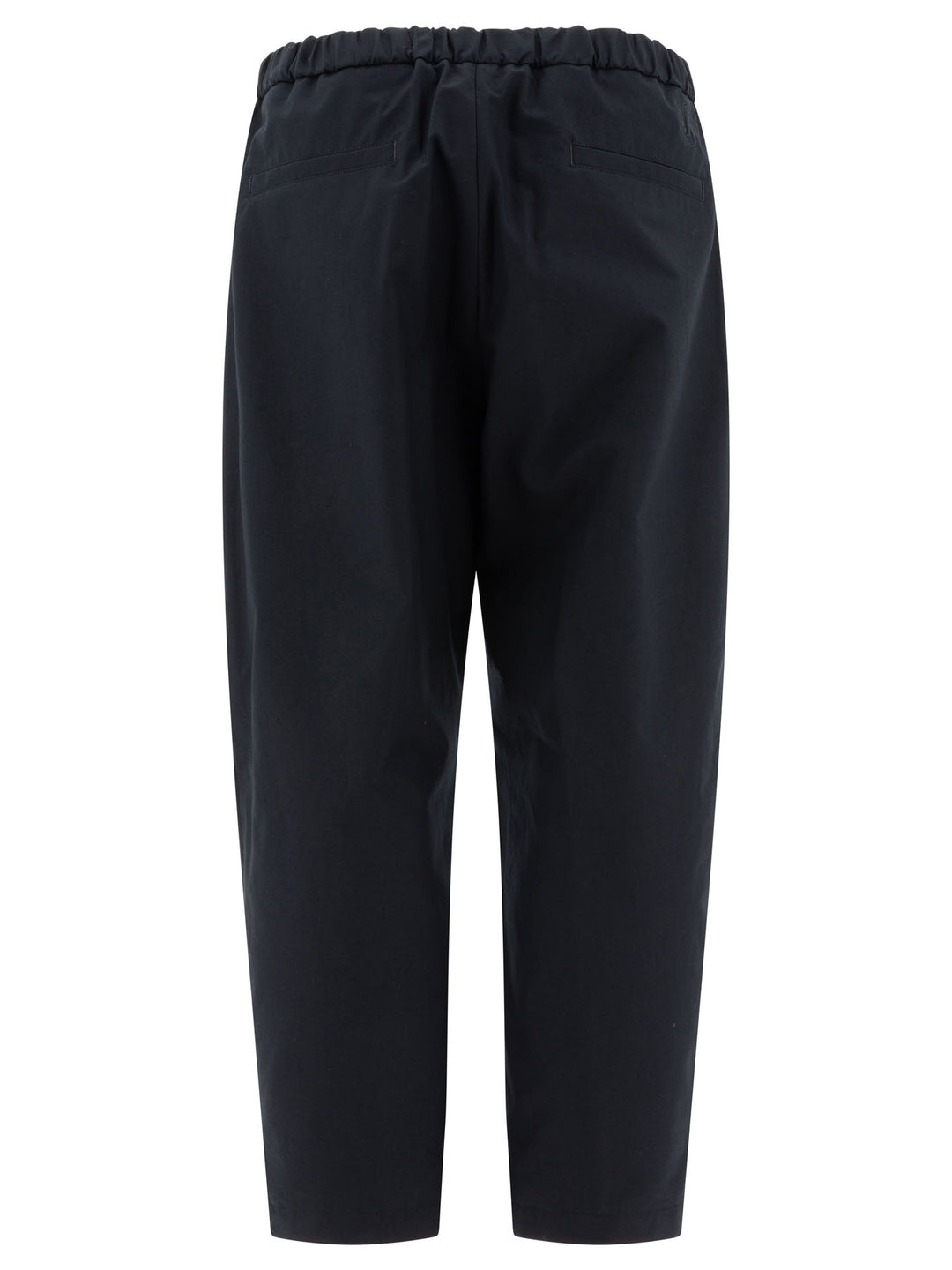 With Elasticated Waist Trousers Blu