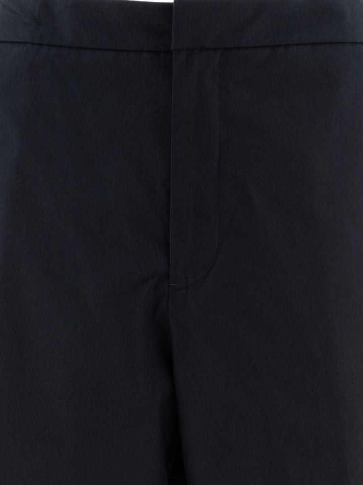 With Elasticated Waist Trousers Blu