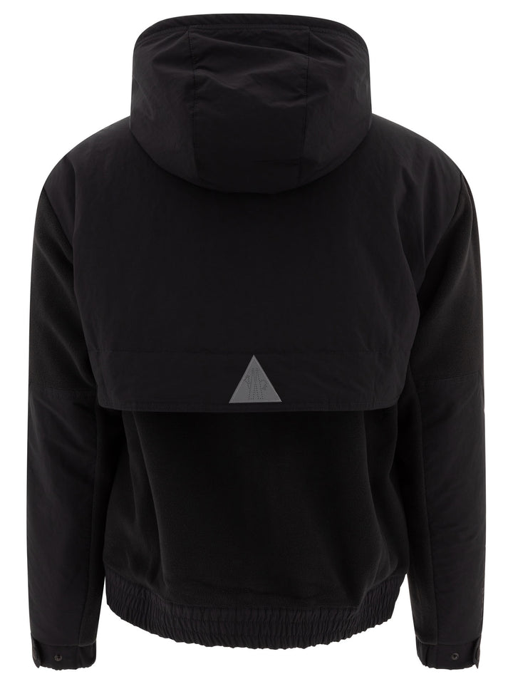 Zipped Hoodie Sweatshirts Nero