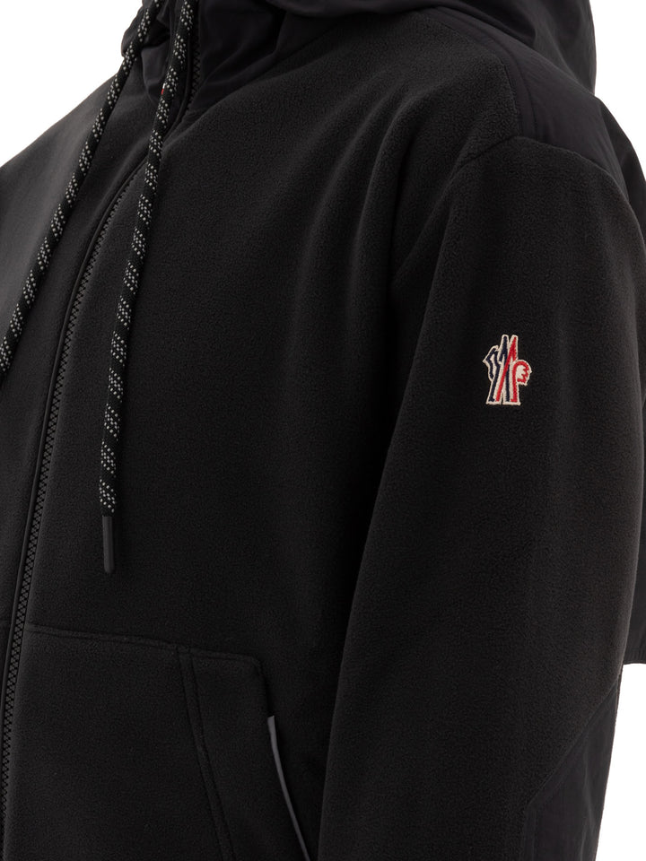 Zipped Hoodie Sweatshirts Nero