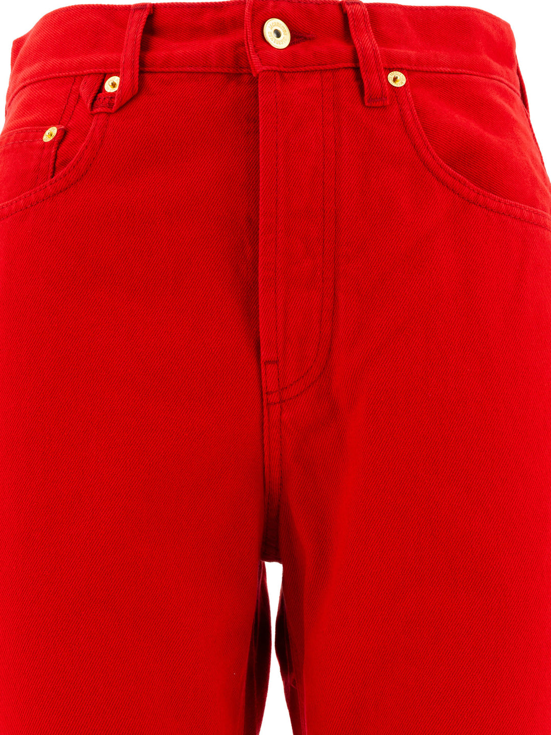 Le De-NîMes Droit Jeans Rosso