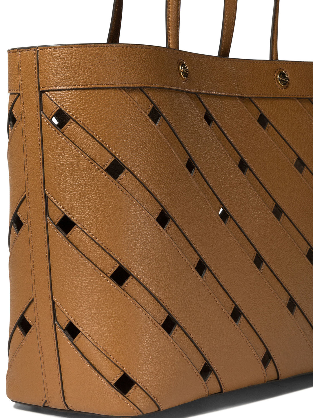 Shoulder Bag With Cut-Out Details Borse A Spalla Marrone