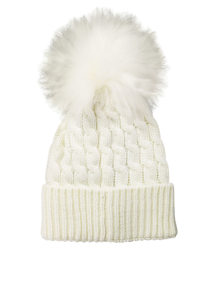 Wool Beanie Cappelli Bianco