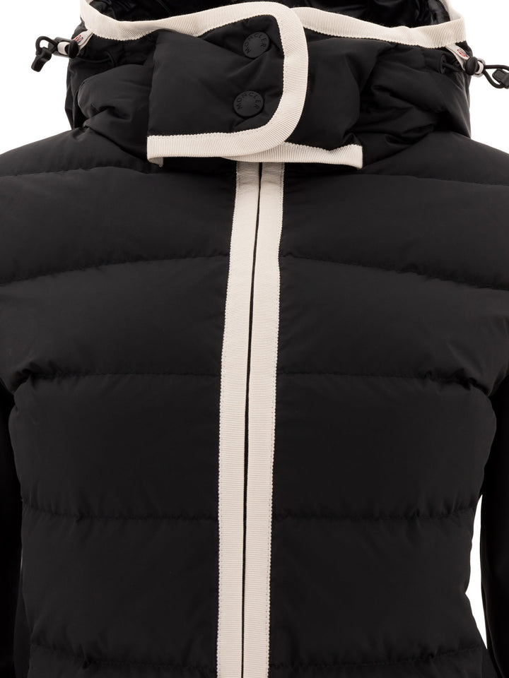 Down Jacket With Contrasting Details Giacche Nero