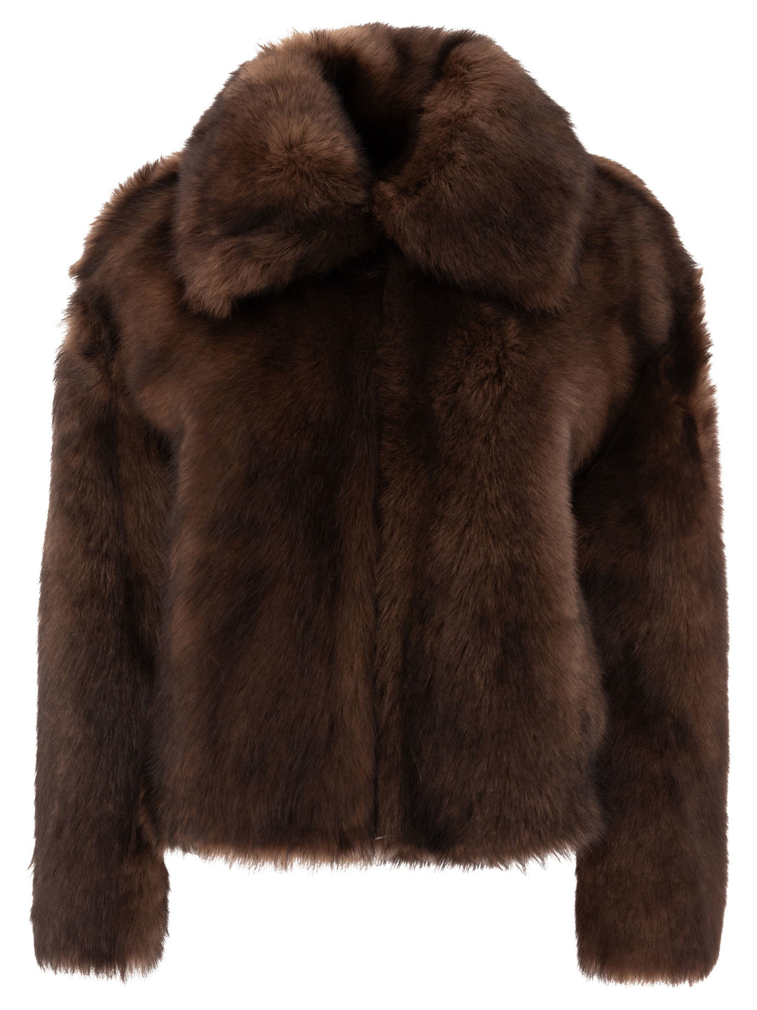 Shearling Coat Coats Marrone