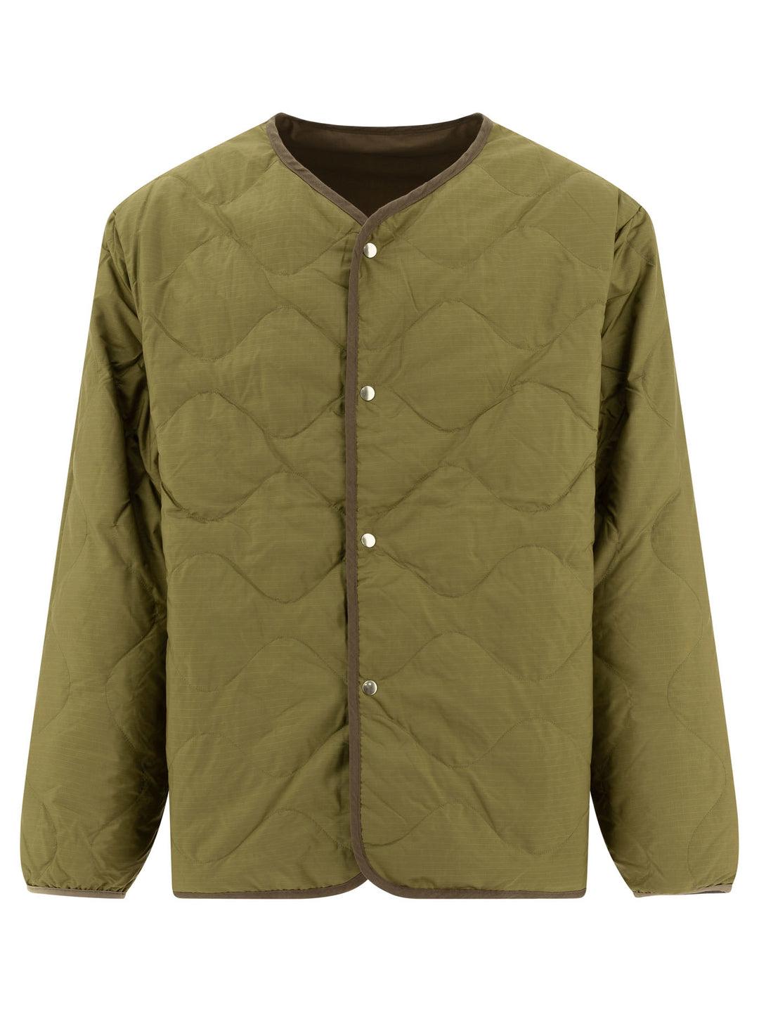 Reversible Down Jacket Giacche Verde