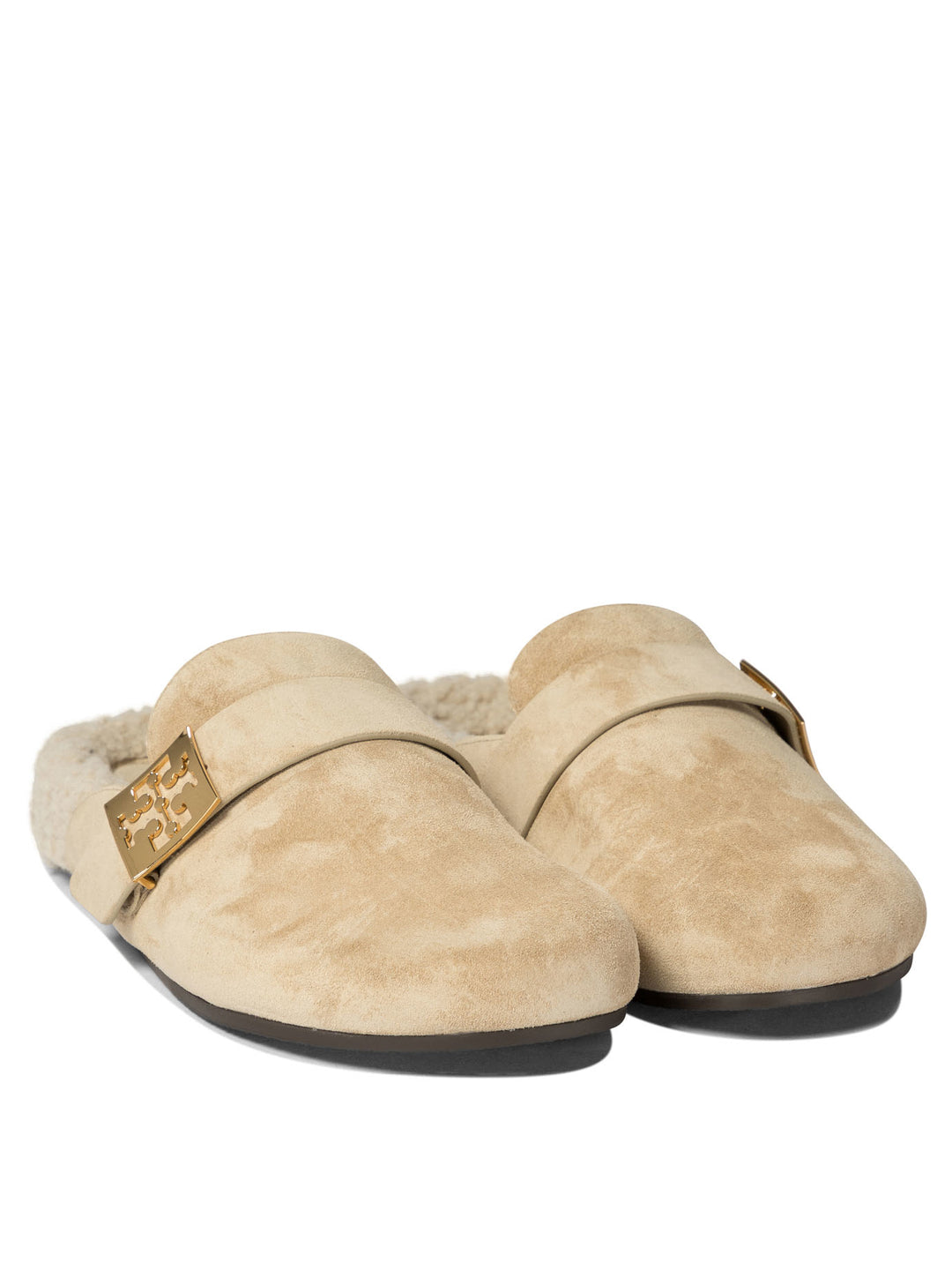 Mellow Shearling Loafers & Slippers Marrone