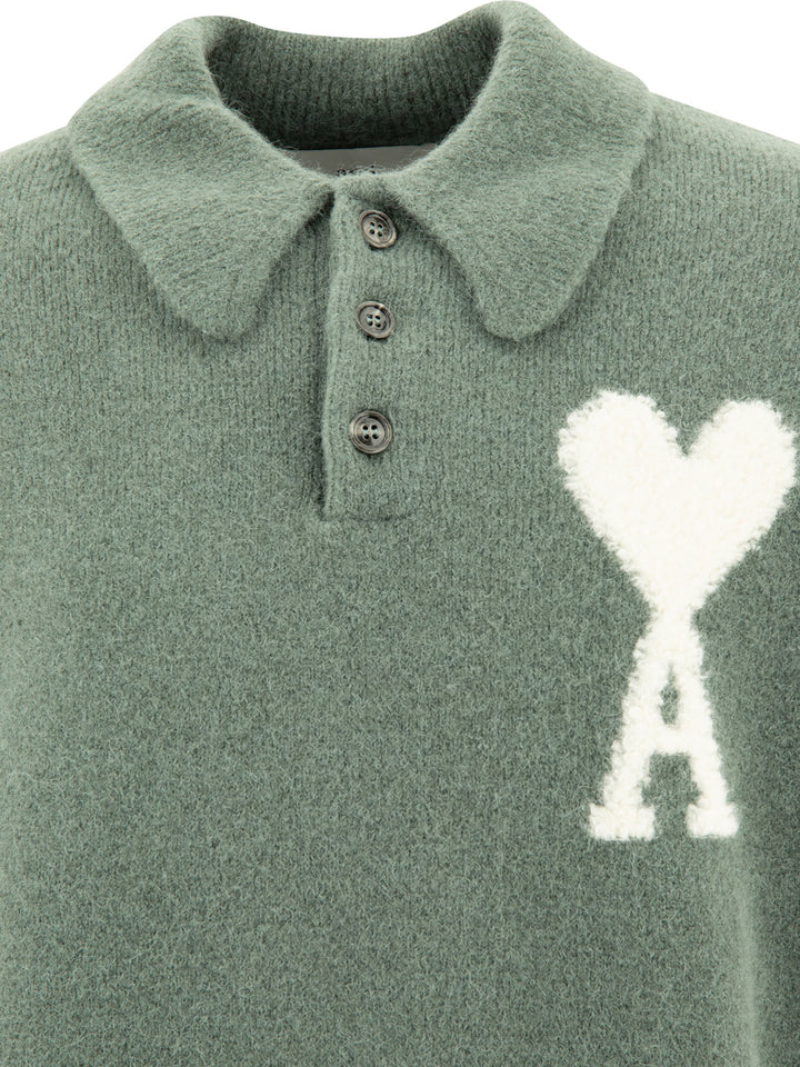 Ami De Coeur Polo Shirts Verde